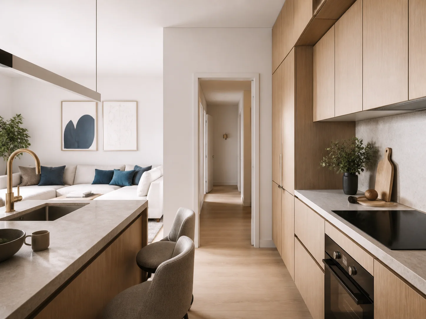 Appartamento in linea